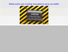 Tablet Screenshot of brake-works.com